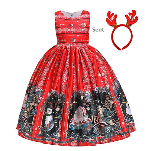 Children's Christmas-Style Dress's