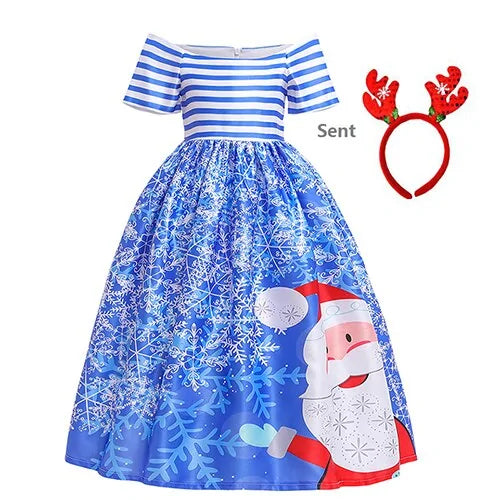 Children's Christmas-Style Dress's