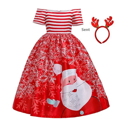 Children's Christmas-Style Dress's